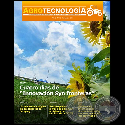 AGROTECNOLOGA Revista - AO 6 - NMERO 70 - AO 2017 - PARAGUAY